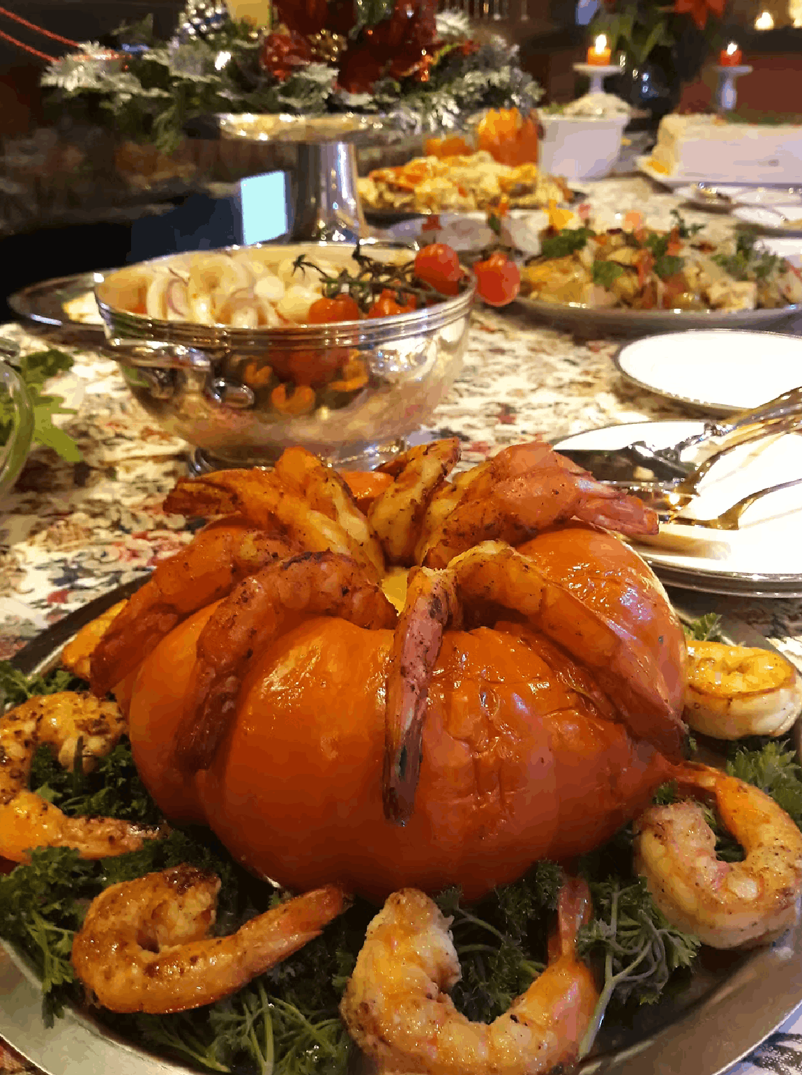 Home 20 Buffet com pratos quentes servido em evento